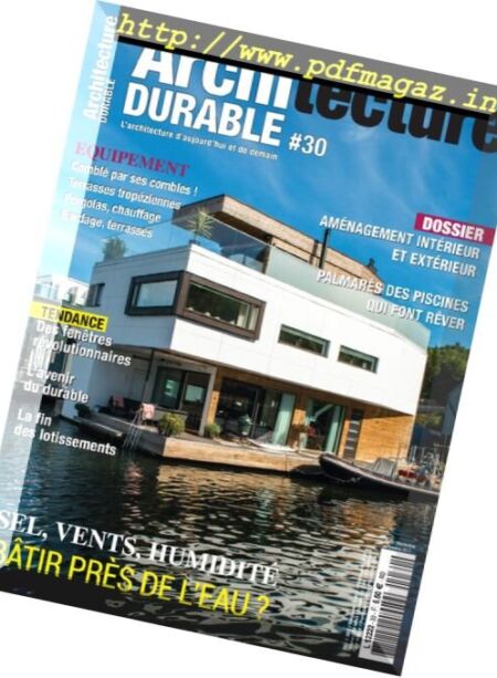 Architecture Durable – Aout-Octobre 2017 Cover