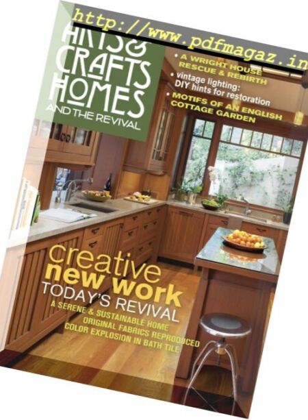 Arts & Crafts Homes – Fall 2017 Cover