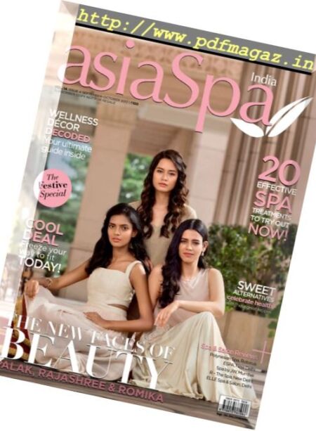 asiaSpa India – September-October 2017 Cover