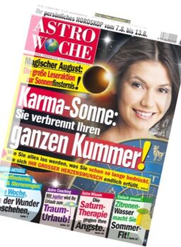 Astrowoche – 2 August 2017