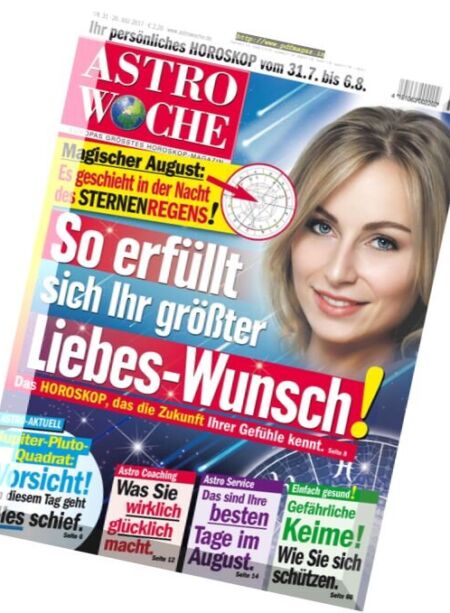 Astrowoche – 26 Juli 2017 Cover