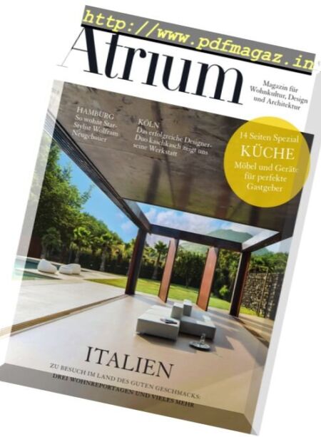 Atrium – September-Oktober 2017 Cover