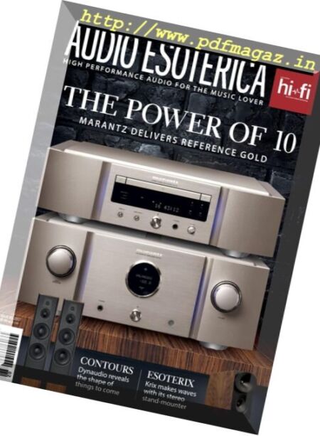 Audio Esoterica – Issue 2, 2017 Cover