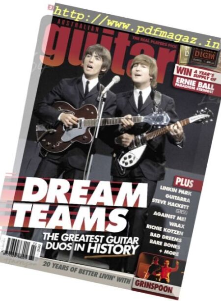Australian Guitar – Vol. 122, 2017 Cover
