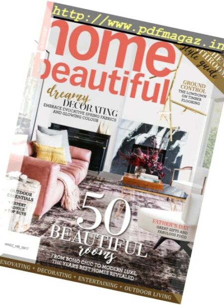 Australian Home Beautiful – September 2017 Cover