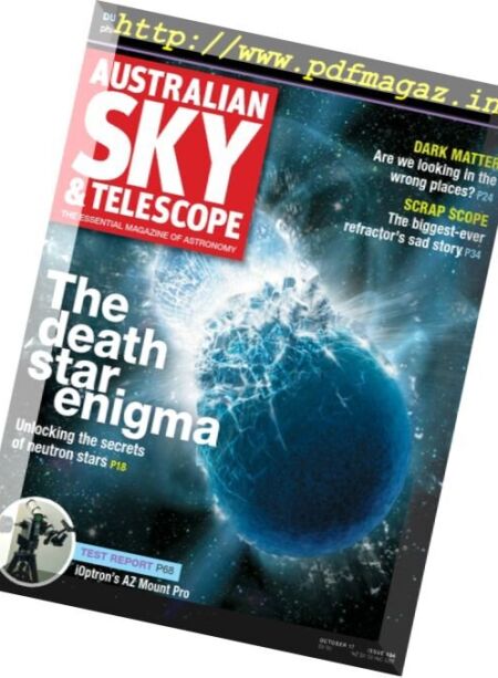 Australian Sky & Telescope – October 2017 Cover