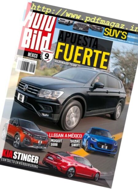 Auto Bild Mexico – Julio 2017 Cover