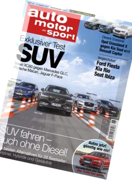 Auto Motor und Sport – 17 August 2017 Cover