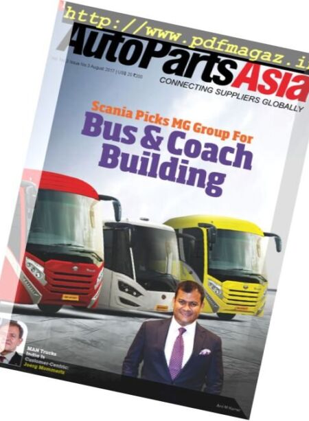 Auto Parts Asia – August 2017 Cover