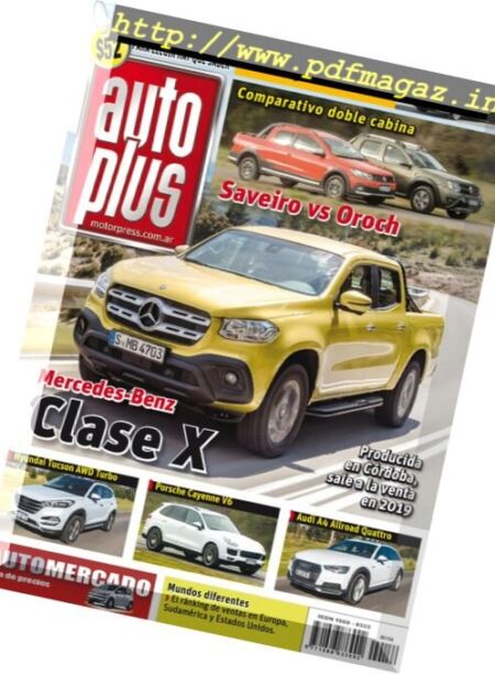 Auto Plus Argentina – Agosto 2017 Cover