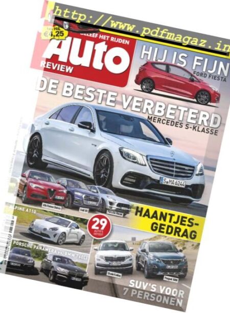 Auto Review Netherlands – Augustus 2017 Cover