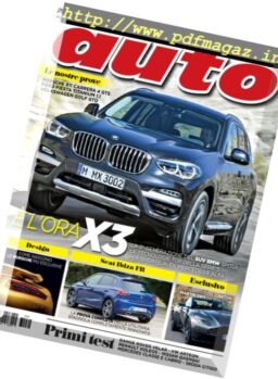 Auto – Settembre 2017