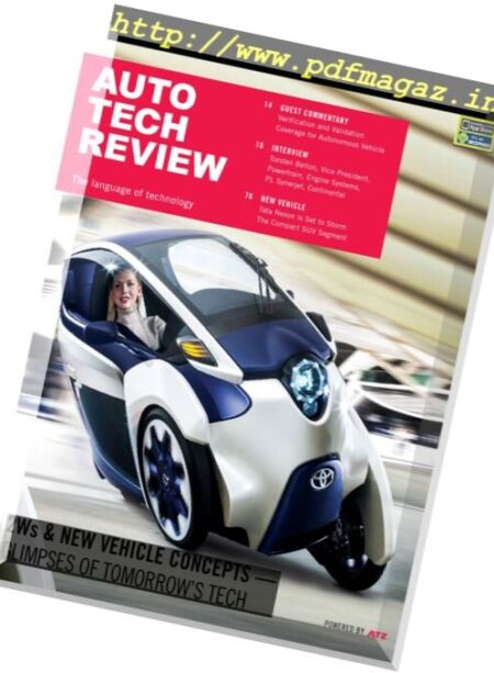 Auto Tech Review – August 2017 Cover
