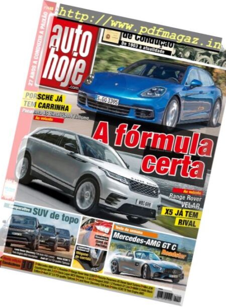 Autohoje – 27 Julho 2017 Cover