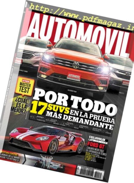 Automovil Panamericano – Agosto 2017 Cover
