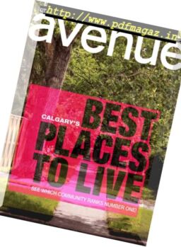 Avenue Calgary – August 2017
