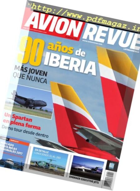 Avion Revue Latin America – Agosto 2017 Cover