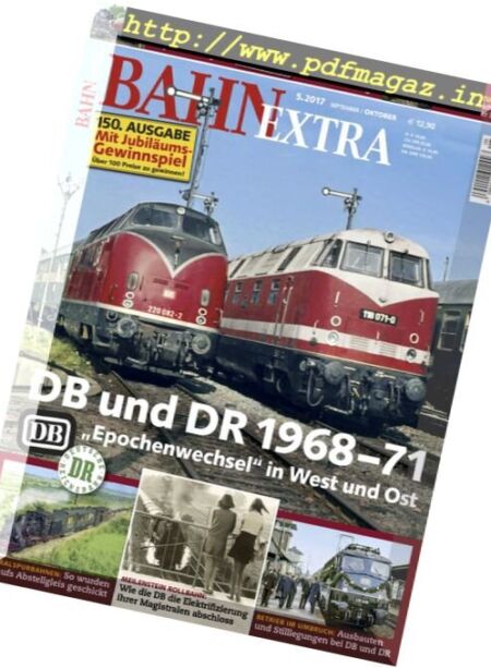 Bahn Extra – September-Oktober 2017 Cover