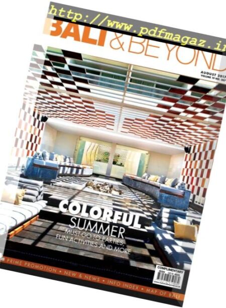 Bali & Beyond – August 2017 Cover