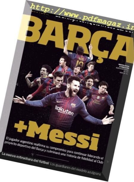 BARCA – Agosto-Septiembre 2017 Cover