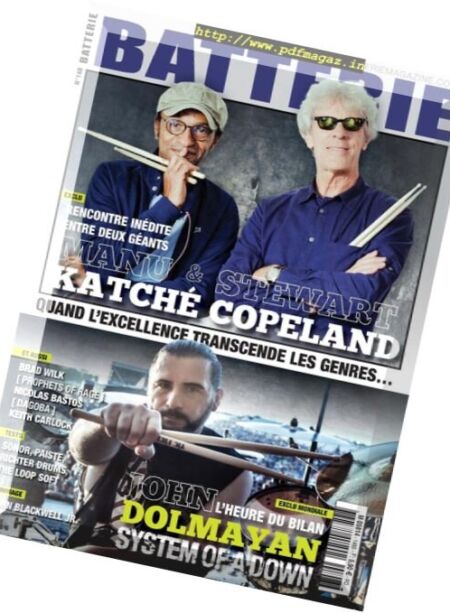 Batterie – Septembre-Octobre 2017 Cover