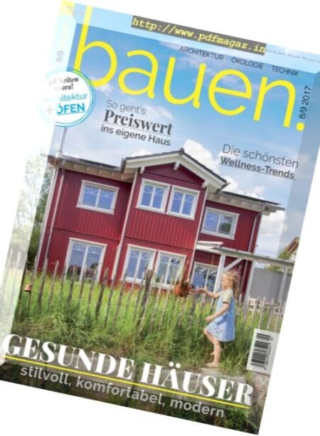 Bauen! – August-September 2017 Cover