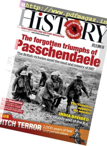 BBC History UK – August 2017 Cover