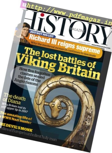 BBC History UK – September 2017 Cover