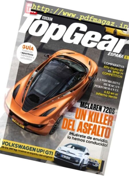 BBC Top Gear Spain – Julio-Agosto 2017 Cover