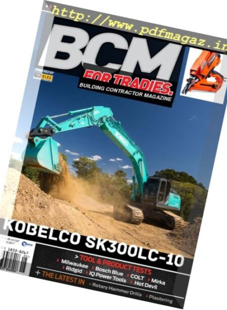 BCM for Tradies – July-August 2017 Cover