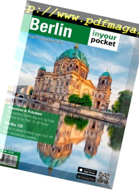 Berlin In Your Pocket – August-September 2017 Cover