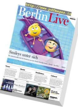 Berlin Live – 3 August 2017