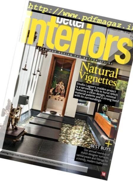 Better Interiors – September 2017 Cover