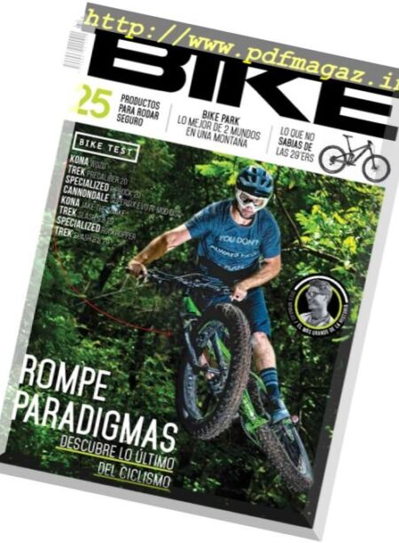 Bike Mexico – Agosto 2017 Cover