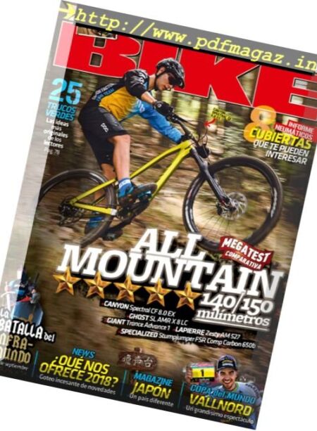 Bike Spain – Agosto 2017 Cover