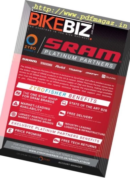 BikeBiz – August 2017 Cover