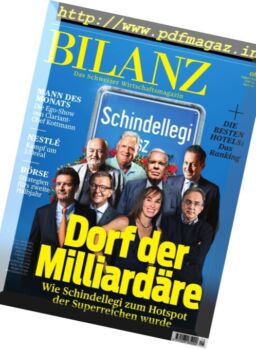 Bilanz – August 2017