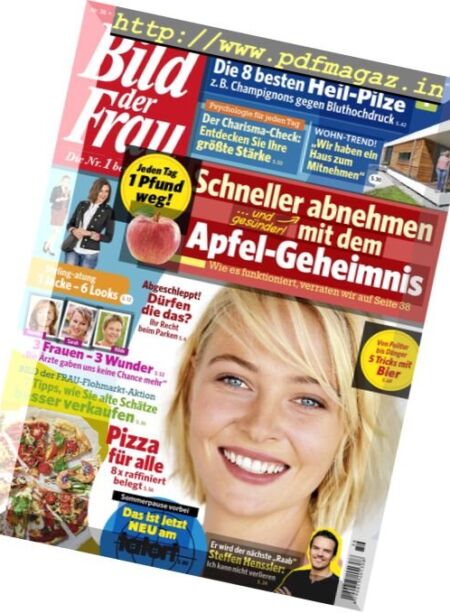 Bild der Frau – 1 September 2017 Cover