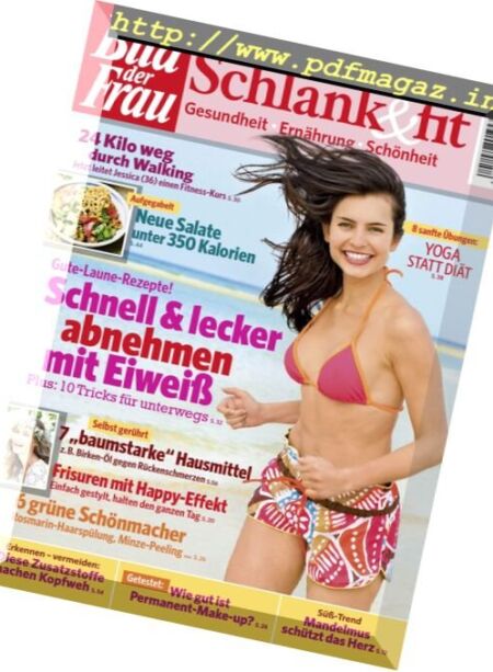 Bild der Frau Schlank & fit – August-September 2017 Cover