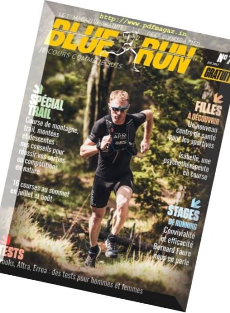 Blue Run – Ete 2017 Cover