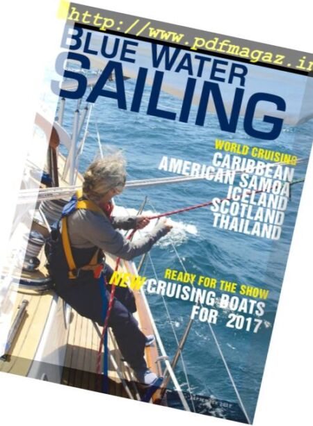 Blue Water Sailing – September 2017 Cover