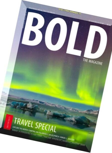 Bold Travel Special – Nr.8 2017 Cover
