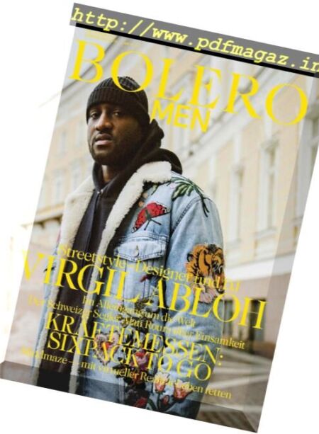 Bolero Men Germany – Sommer 2017 Cover