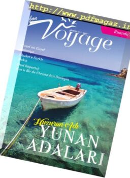 Bon Voyage Turkey – Agustos 2017