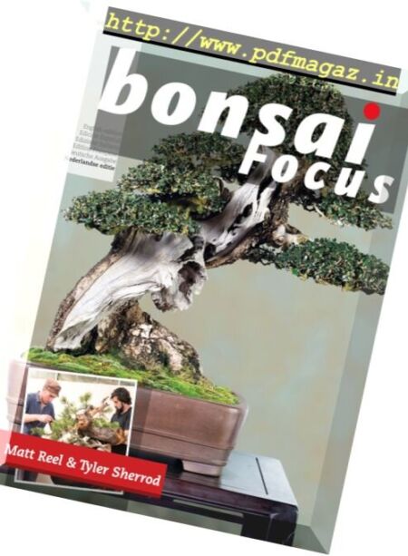 Bonsai Focus – September-Oktober 2017 Dutch Edition Cover