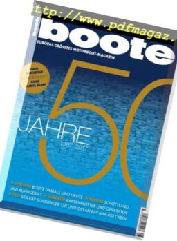 Boote – August 2017
