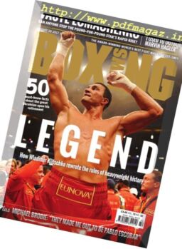 Boxing News – 10 August 2017
