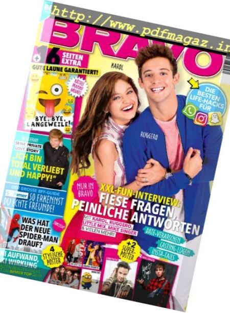Bravo – 19 Juli 2017 Cover