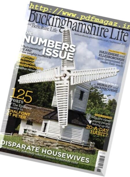 Buckinghamshire Life – September 2017 Cover