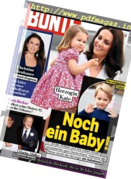 Bunte – 27 Juli 2017